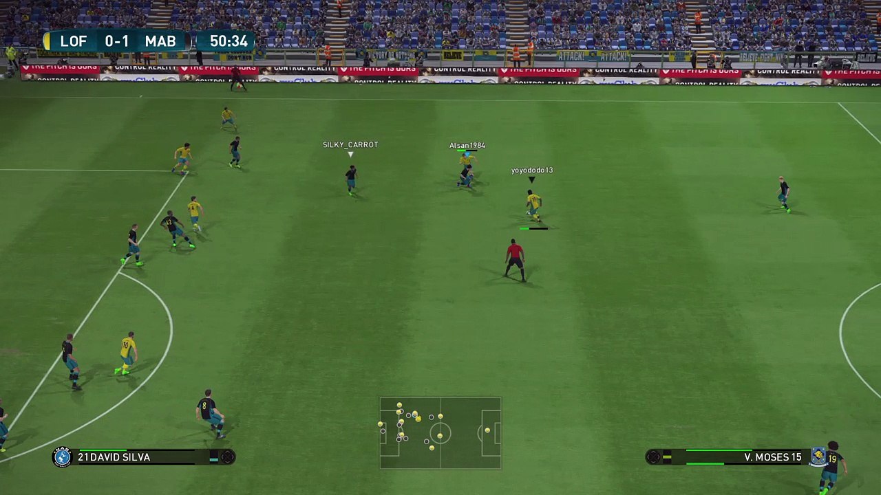 Pro Evolution Soccer 2017 2v2 fast #1