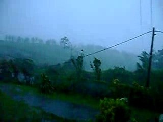 Cyclone Dean Martinique
