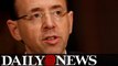 Rod Rosenstein Reportedly Threatened To Resign After Comey Firing