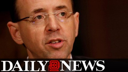 Rod Rosenstein Reportedly Threatened To Resign After Comey Firing