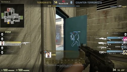 CSGO: A teamkill, a kill throgh the wall, a kobe and a 1v4 clutch in 4 seconds