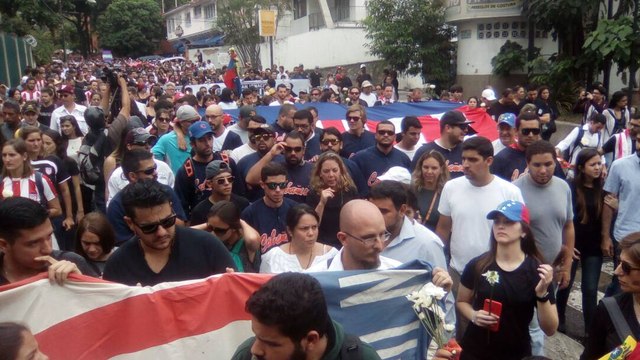 Venezuelans Pay Homage to Young Man Killed in Protest
