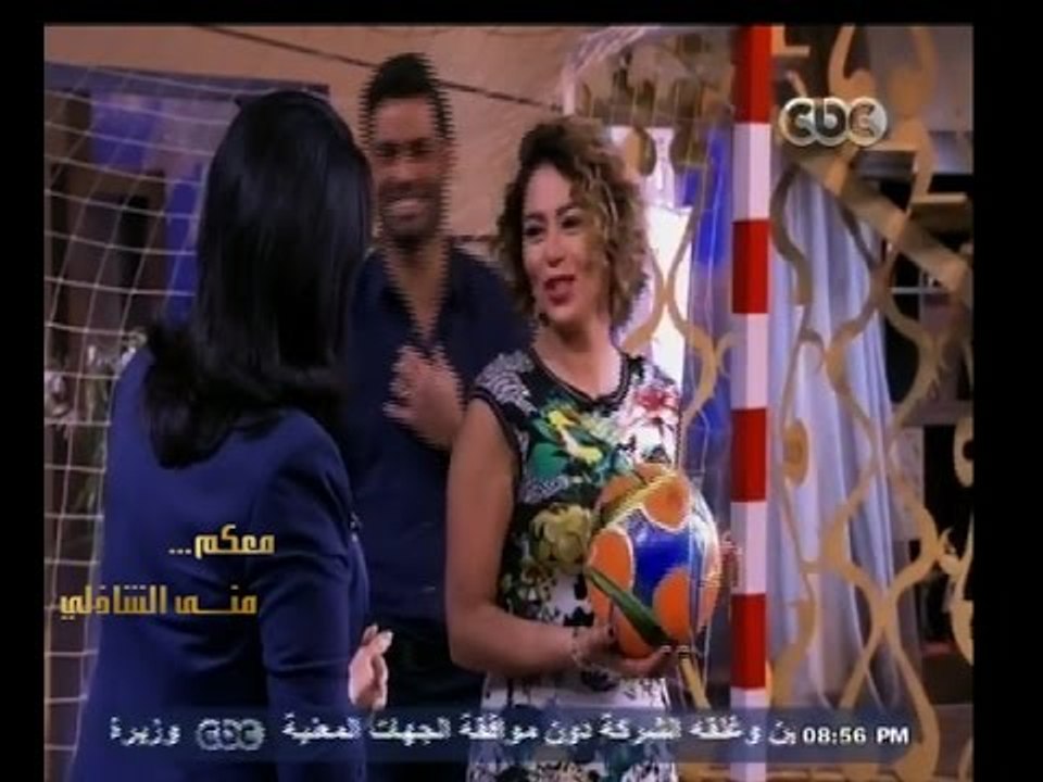 #معكم_منى_الشاذلي |  شاهد….لقاء الخميسي تحرز هدف في مرمى عبد المنصف على الهواء