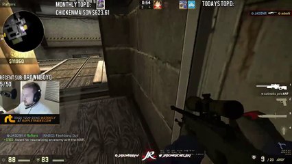 CSGO: jasonR with some nasty AWP shots
