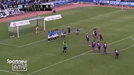 Japonyada  5 Kişilik futbol  Frikik inanılmaz