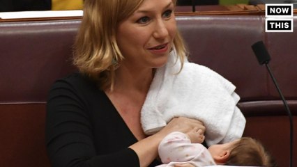 This Aussie Woman is the First to Breastfeed on the Senate Floor
