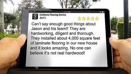 5 Star Rating - Laminate Floor Installation in Orange County, CA
