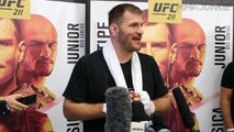 Stipe Miocic 'worked too hard' to lose belt at UFC 211