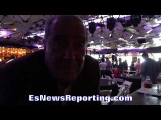 BOB ARUM: OFFERING GOLOVKIN "FIGURES" IS "BULLSH*T" TELLS DE LA HOYA TO NEGOTIATE