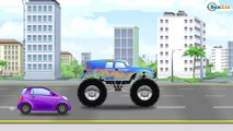 The Tow Truck's Car Service in the City | Cars Kids Animation | Trucks cartoons for kids