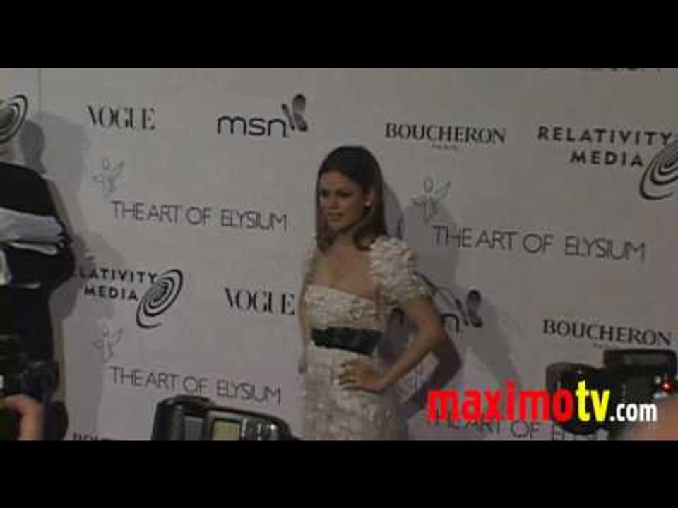 RACHEL BILSON at "The Art of Elysium" 3rd Annual "HEAVEN" Gala Event January 16, 2010