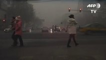 Beijing cloaked in sm ools, factories close