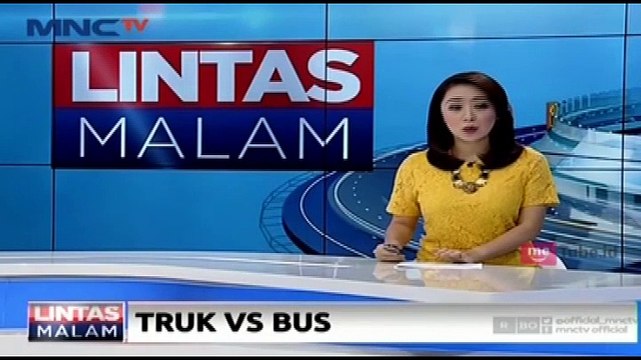 Bus Tabrak Dump Truk, Belasan Luka-Luka
