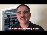 ABEL SANCHEZ: GOLOVKIN HARDER PUNCHER THAN KOVALEV - WORKED MITTS WITH BOTH EsNews Boxing