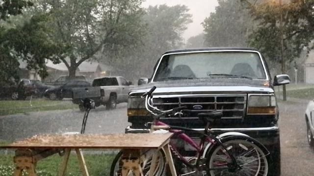 Severe Storms Generate Hail in Tulsa Area