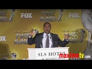 Taye Diggs Announces 2010 NAACP IMAGE AWARDS - Part Five