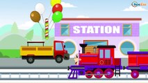 Trenes Para Niños - Aprende los Árboles - Vídeos de Trenes Animados Para Niños