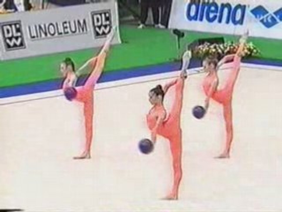 Ensemble Russe Junior Championnats d'Europe 1996