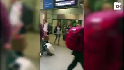 Devoted boyfriend travels 3,800 miles to propose to his girlfriend while she is on a trip around Europe