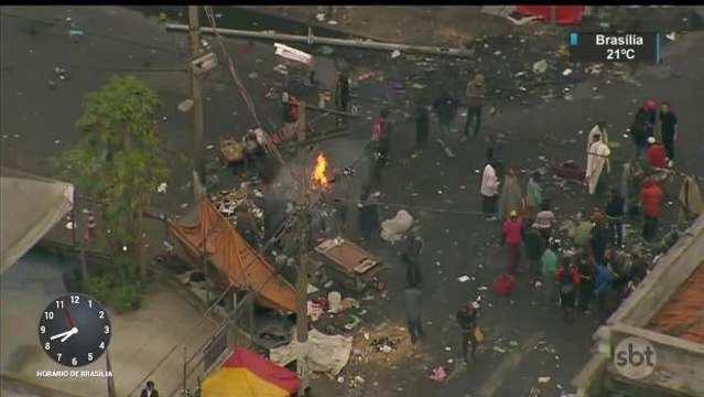 Novas imagens mostram ação de traficantes armados na Cracolândia