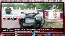 Amet expulsa agentes que fueron captados orinando-Más Que Noticias-Video