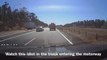 Truck Driver  Almost crashes into me on my BAD SYDNEY DRIVERS