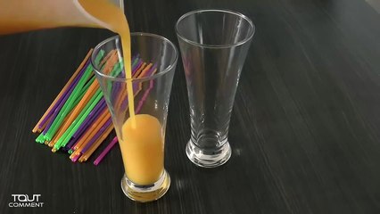 Recette de MILK SHAKE sans glace  -  mangue, orange & fruits rouges-eTymW5ae9rw