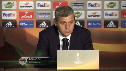 Demies - Genesio : "Je n'ai rien à reprocher à mes joueurs ce soir"