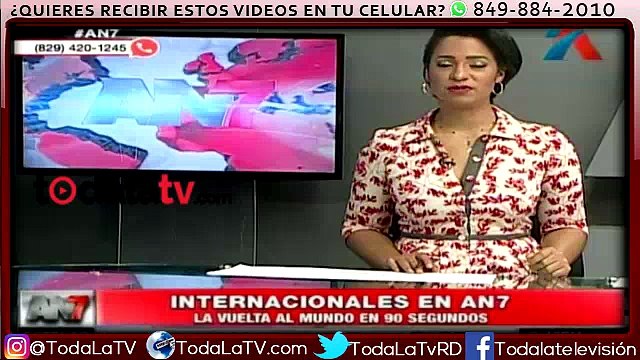 La vuelta al mundo en 90 segundos-Noticias AN7-Video