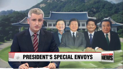 President Moon due to name special envoys to U.S. China, Japan, Russia