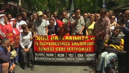 Video herunterladen: Turchia: due insegnanti in sciopero della fame da 2 mesi contro le purghe di Erdogan