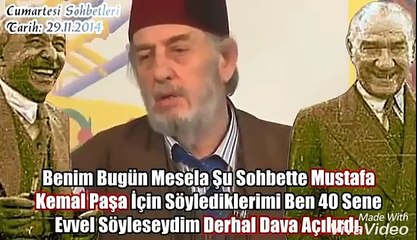 ÜSTAD KADİR MISIROĞLU ATATÜRK'LE ALAY EDİYOR׃)))