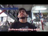 ALEXIS ROCHA TALKS TEAM SUPPORT SYSTEM FROM BROTHER TO TRAINER & FAMILY - EsNews Boxing