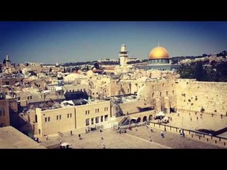 Jerusalem 3000 years old holy to all religions western wall