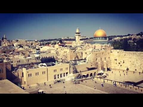 Jerusalem 3000 years old holy to all religions western wall