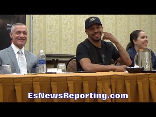 REGARDLESS OF PAST CRITICISM ANDRE WARD IS A CLASS ACT HOLDS NO GRUDGES