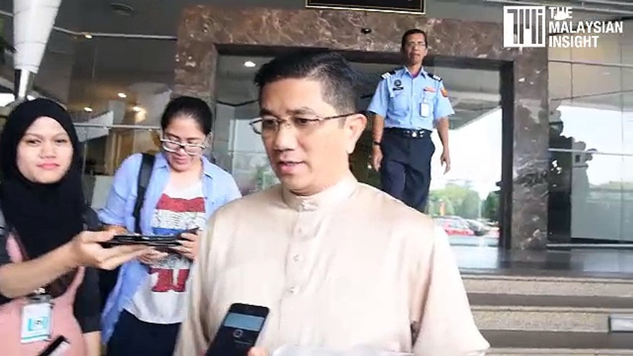 Azmin Ali interview at SUK