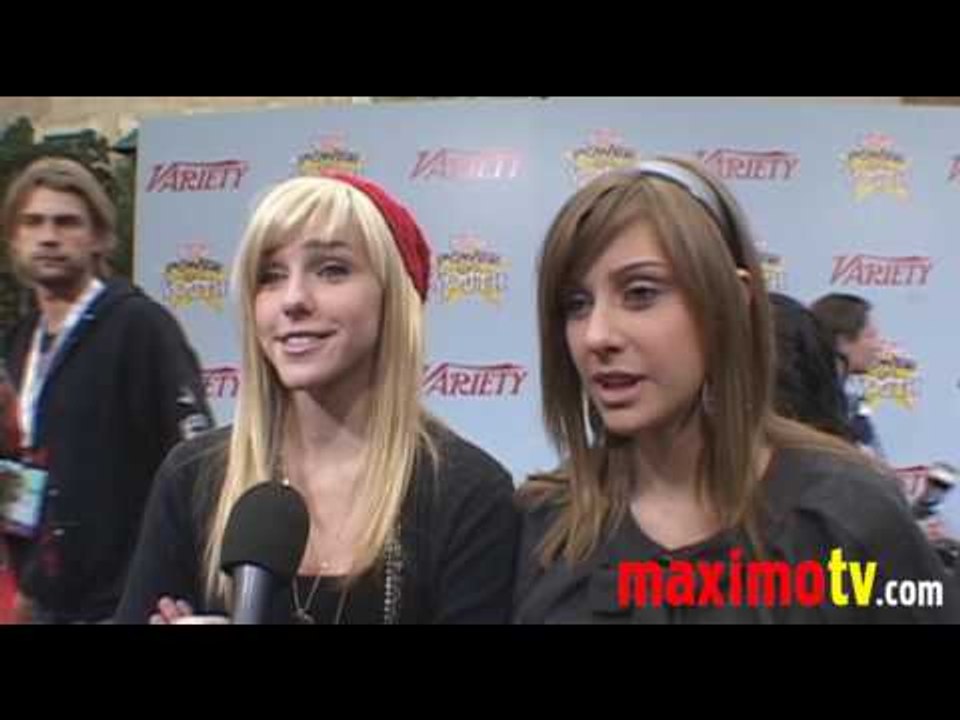 SAVVY and MANDY Interview at VARIETY'S 3rd Annual POWER OF YOUTH Event