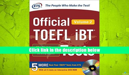 FREE [DOWNLOAD] Official TOEFL iBT? Tests Volume 2 Educational Testing Service For Ipad