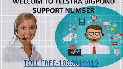 Toll-free Number 1-800-614-419 | Ultimate Telstra Bigpond Support