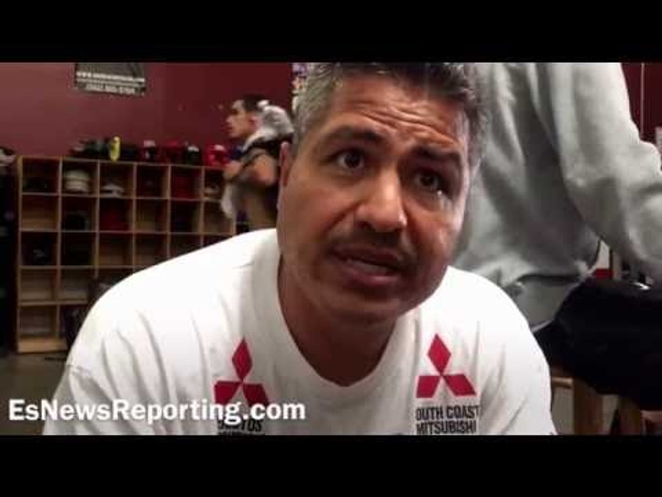 Robert Garcia on Joshua Franco:"He looked so go...