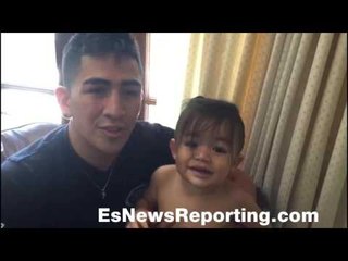 Leo Santa Cruz on fighting Frampton - EsNews Boxing