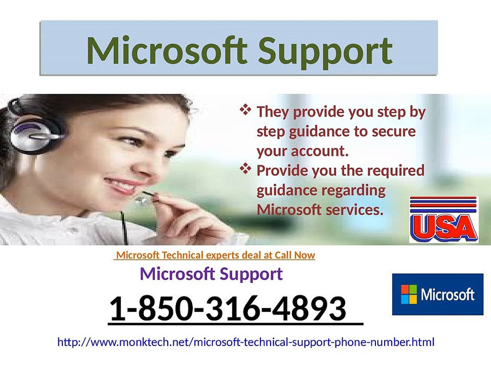 It is safe to say that you are searching for the subjective Microsoft Support 1-850-316-4893?
