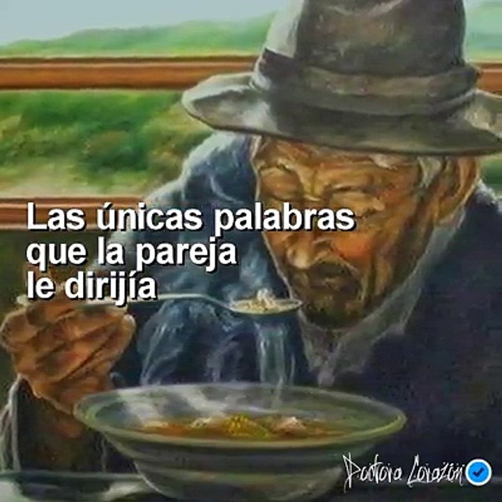 UN ANCIANO QUE SE FUE A VIVIR CON SU HIJO Y SU NUERA