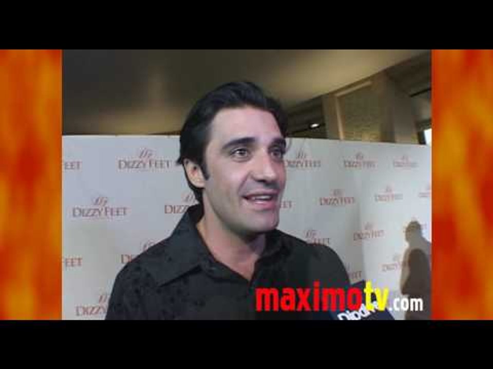 GILLES MARINI Interview at Dizzy Feet Foundation Dance Show  November 29, 2009