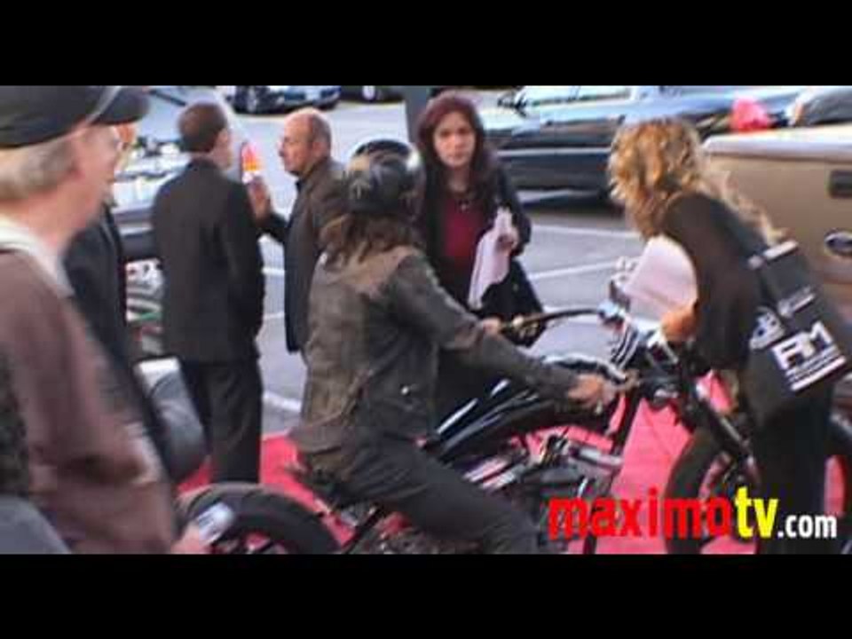 LORENZO LAMAS & His BIKE at The 2009 Hollywood Christmas Parade