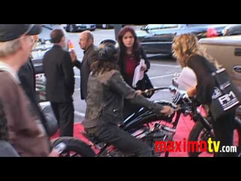 LORENZO LAMAS & His BIKE at The 2009 Hollywood Christmas Parade