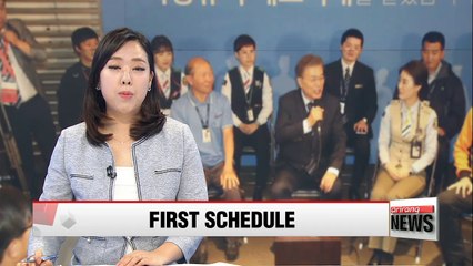 Moon visits Incheon Airport to work on employment crisis