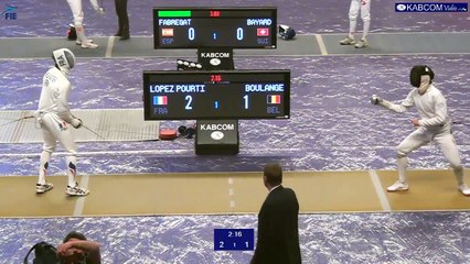 SNCF Réseau 2017 - 1ere vague de poules BOULANGE (BEL) - LOPEZ POURTIER (FRA)