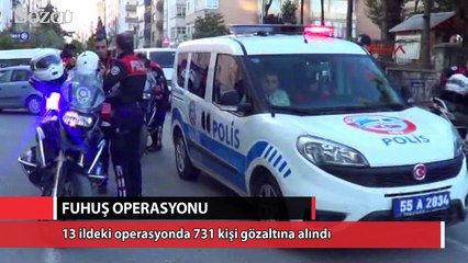 Türkiye'nin en büyük fuhuş operasyonlarından biri.
